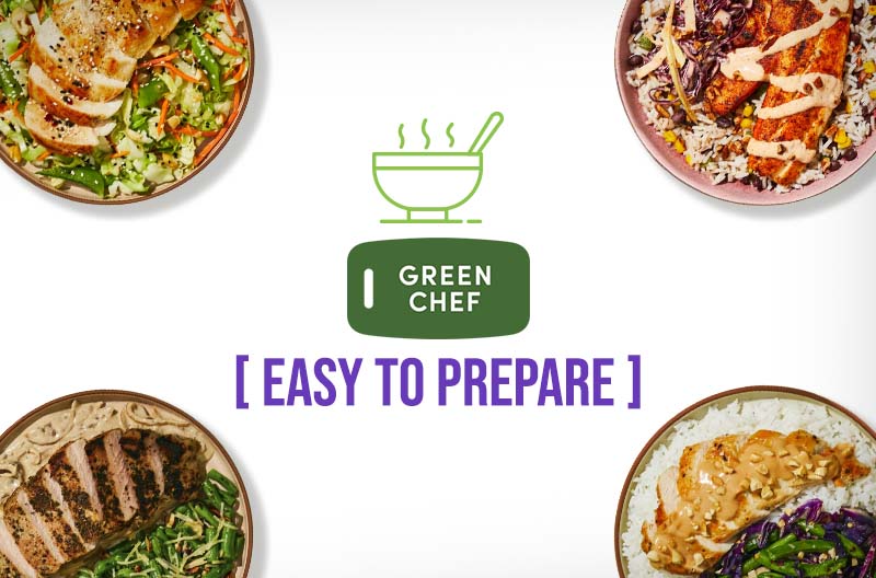 Green Chef easy to prepare