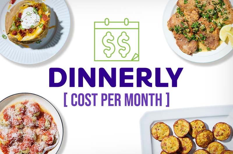 Dinnerly Cost per Month
