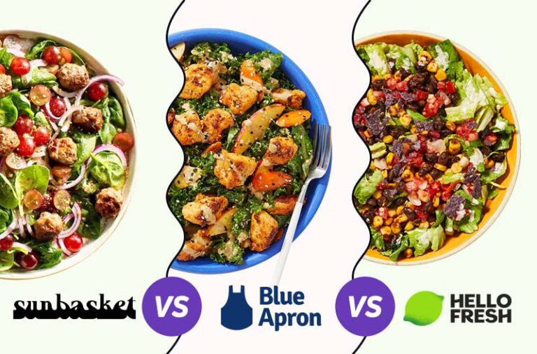 Sunbasket vs Blue Apron vs HelloFresh 2026: Which is Better?