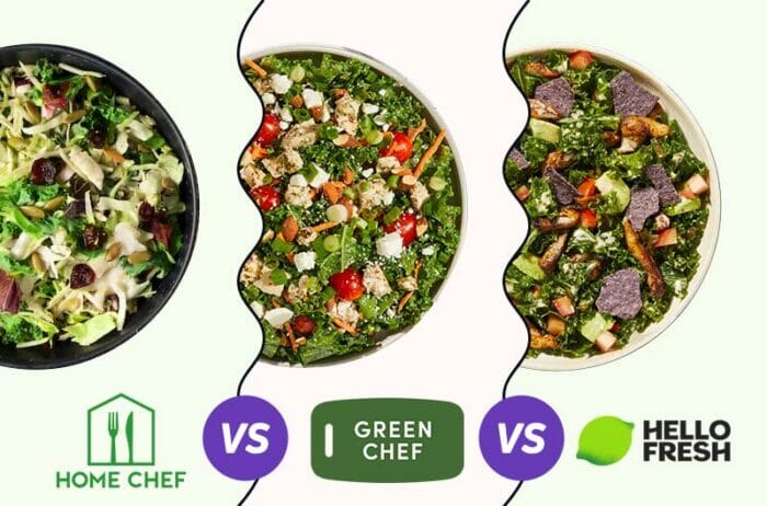 Home Chef vs Green Chef vs HelloFresh 2026: Which is Better?