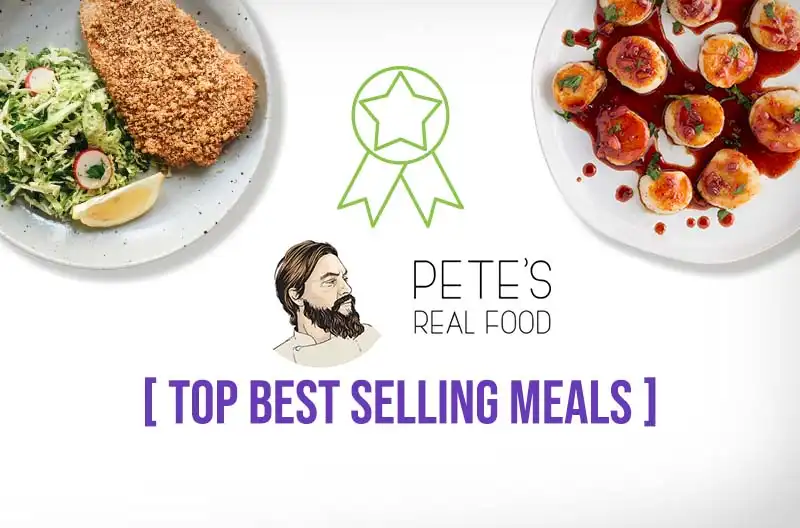 Petes Real Food Top Best Selling Meals