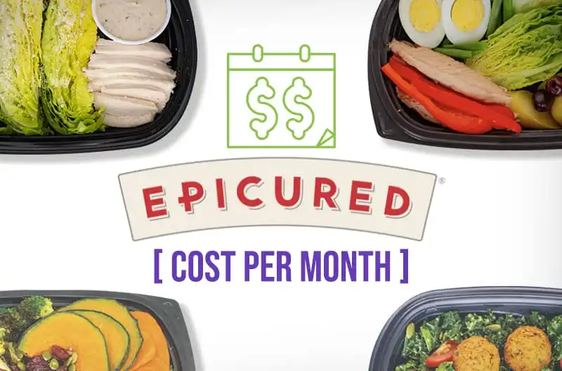 Epicured monthly cost