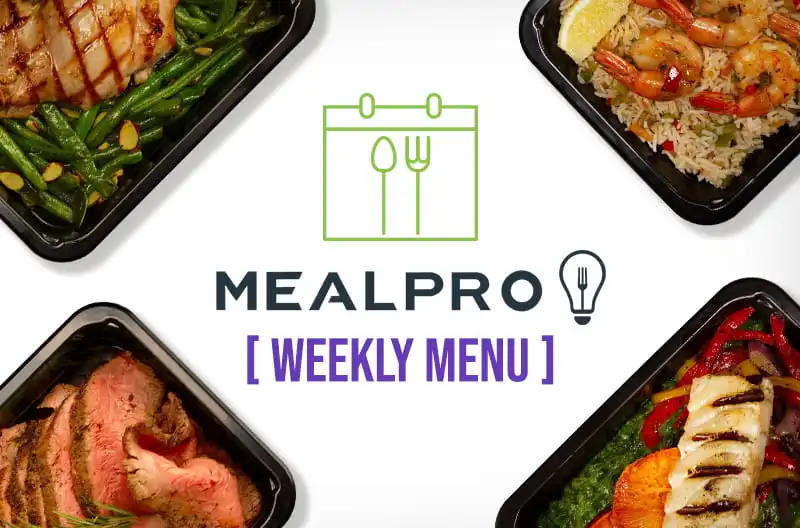 MealPro Weekly Menu