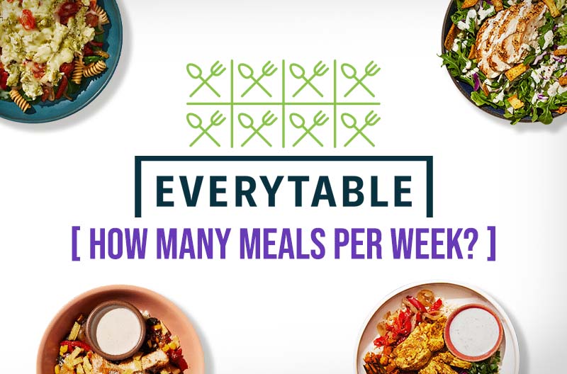 Everytable How many meals do you get a week