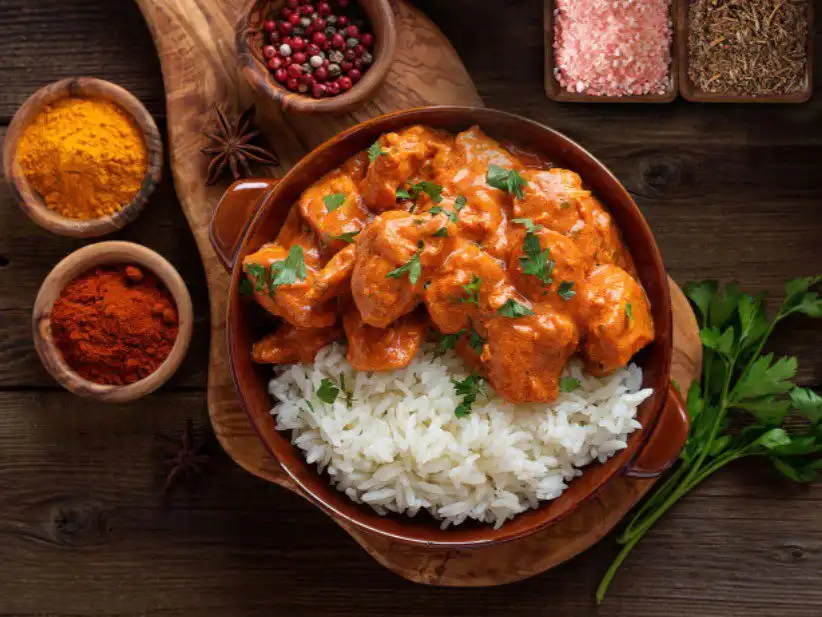 Indian Butter Masala & Basmati Rice