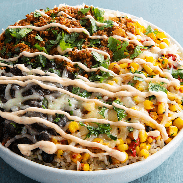 Turkey Taco Bowl