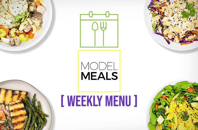 Model Meals Weekly Menu
