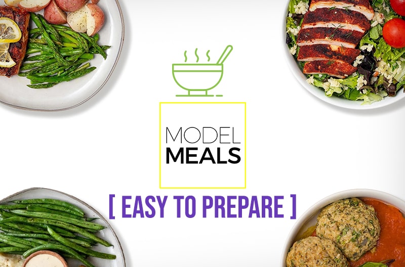 Model Meals easy to prepare