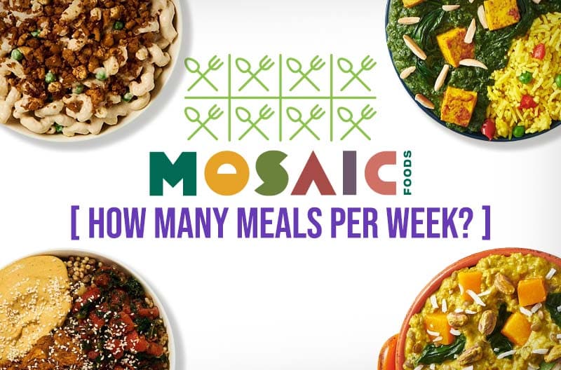 How many meals do you get a week