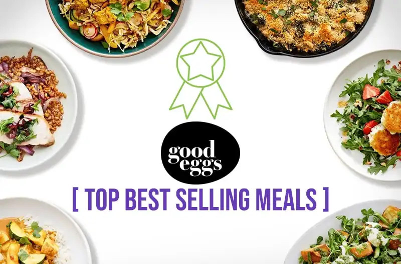 Good Eggs for Top Best Selling Meals