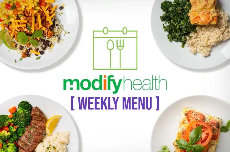 ModifyHealth Weekly Menu