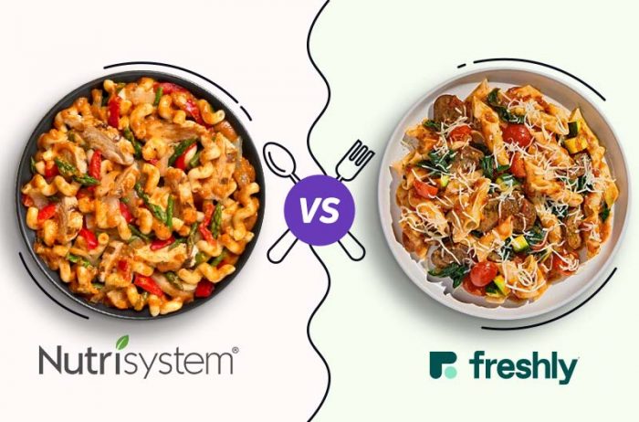 Nutrisystem vs Freshly 2026: One Still Exists
