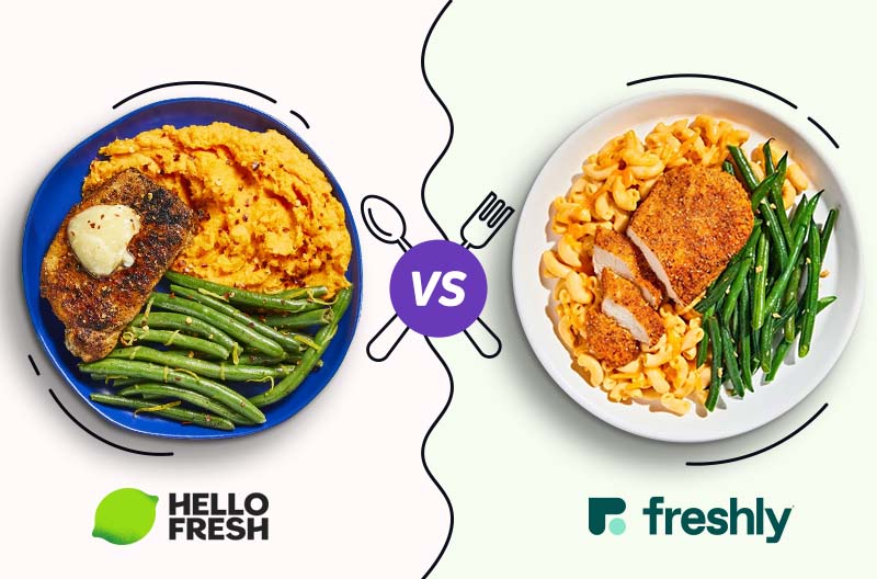 Hellofresh Vs Freshly Interesting Meal Kits And Heat And Eat Meals