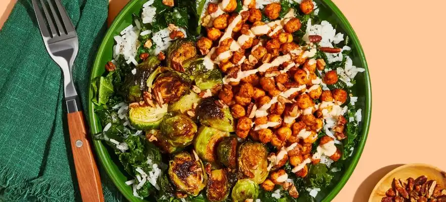 Chickpea-Red-Pepper-Bulgur-Bowls-Kale