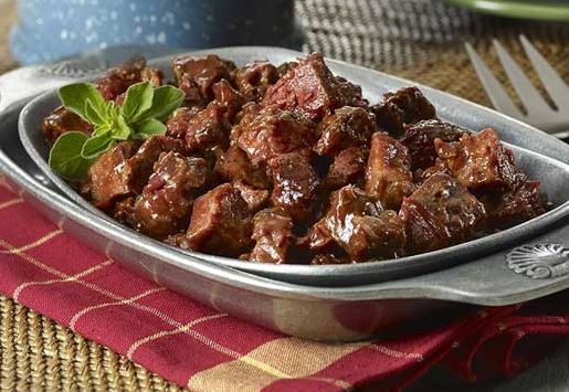 Beef Brisket Burnt Ends with Barbecue Sauce