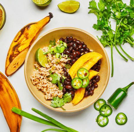 Black Bean & Plantain Grain Bowl