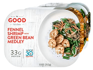 Fennel Shrimp with Green Bean Medley
