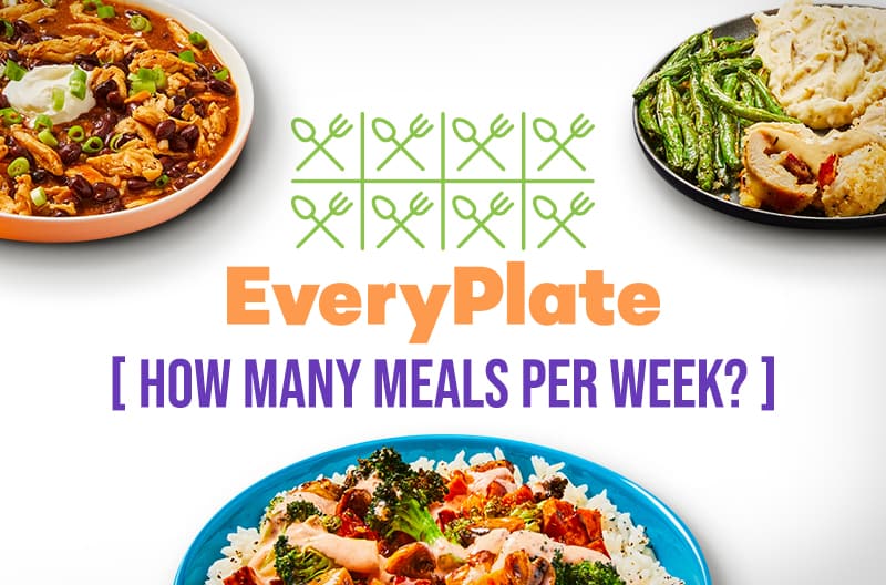 Everyplate How many meals do you get a week