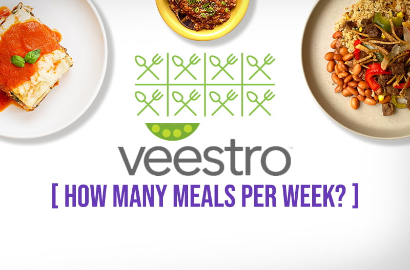 How many meals do you get a week from Veestro?