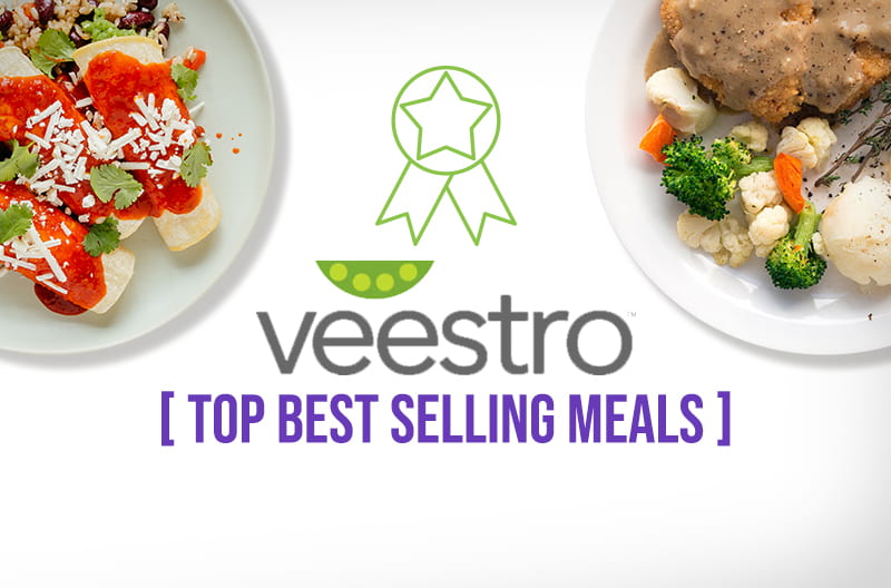 Veestro Top Best Selling Meals