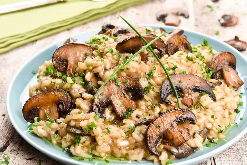 Truffle and Mushroom Risotto