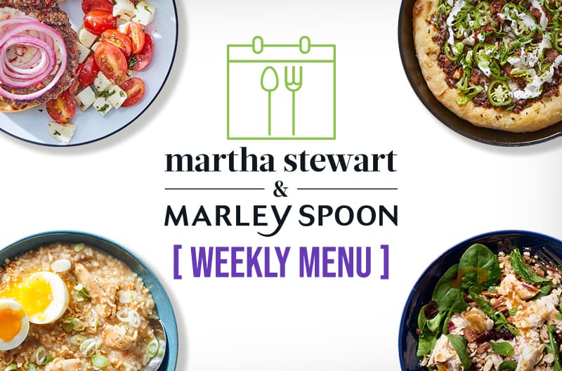 Marley Spoon Weekly Menu