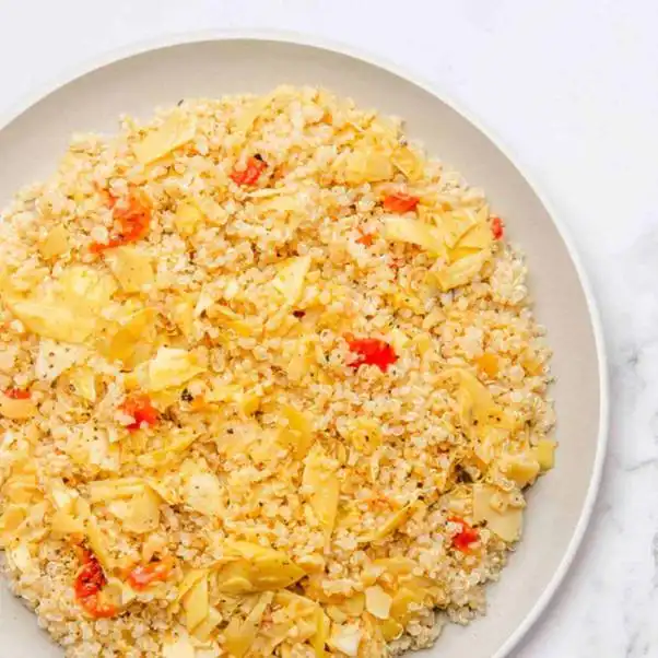 Lemon-Artichoke-Quinoa-Cup