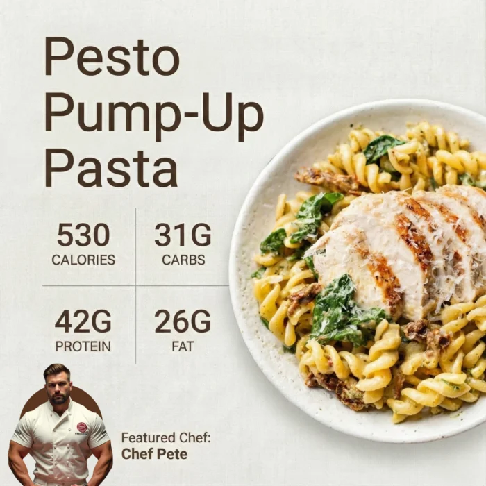 Pesto Pump Up Pasta