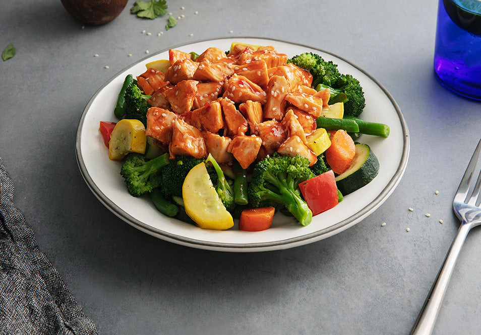 Honey Sriracha Chicken Stir Fry