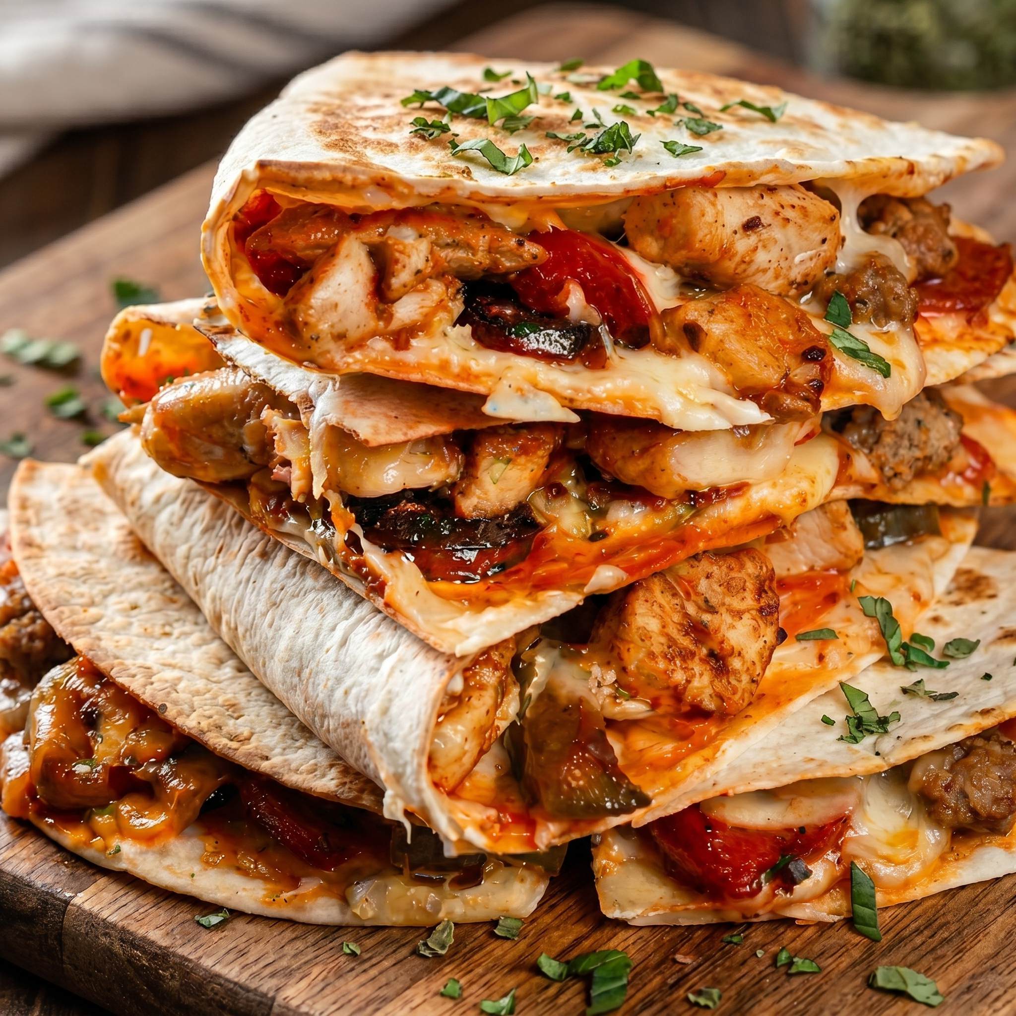 *Meatlover's Magnolia Quesadilla