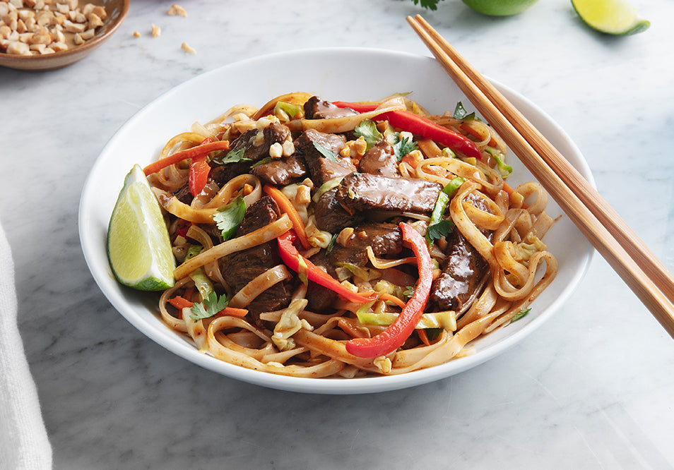 Grass Fed Beef Pad Thai