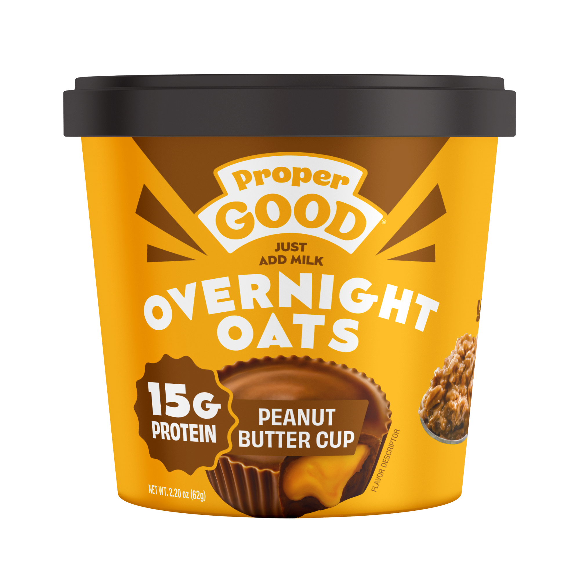 Peanut Butter Cup Overnight Oats