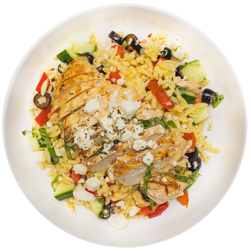 Greek Salad With Chicken