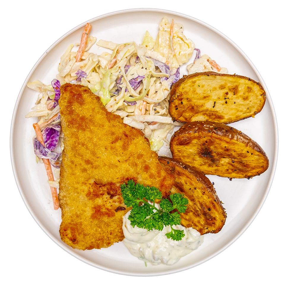 Oven Baked Fish and Chips