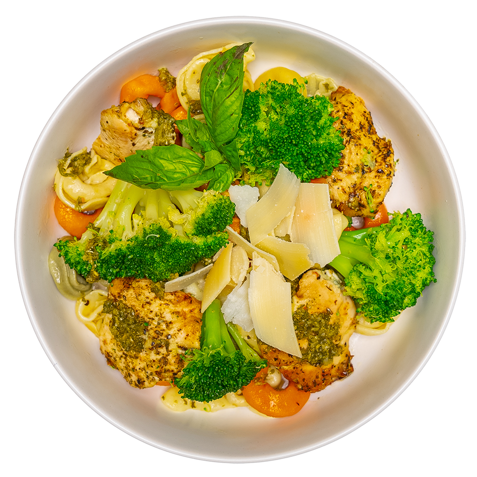 Roasted Garlic Chicken and Cheese Tortellini