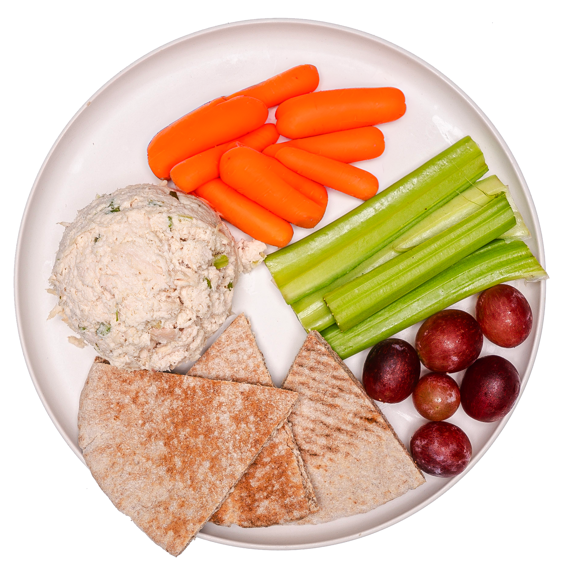 Chicken Salad Pita Platter
