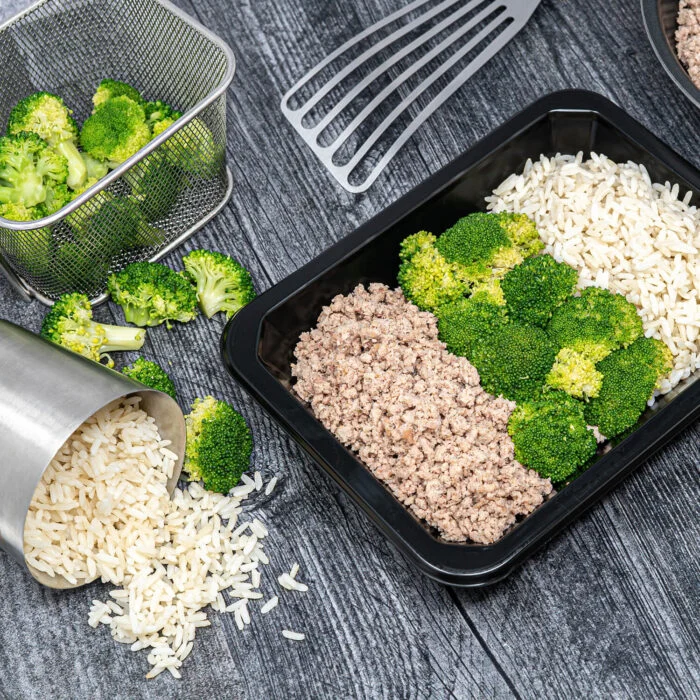 Ground Turkey, Rice & Broccoli