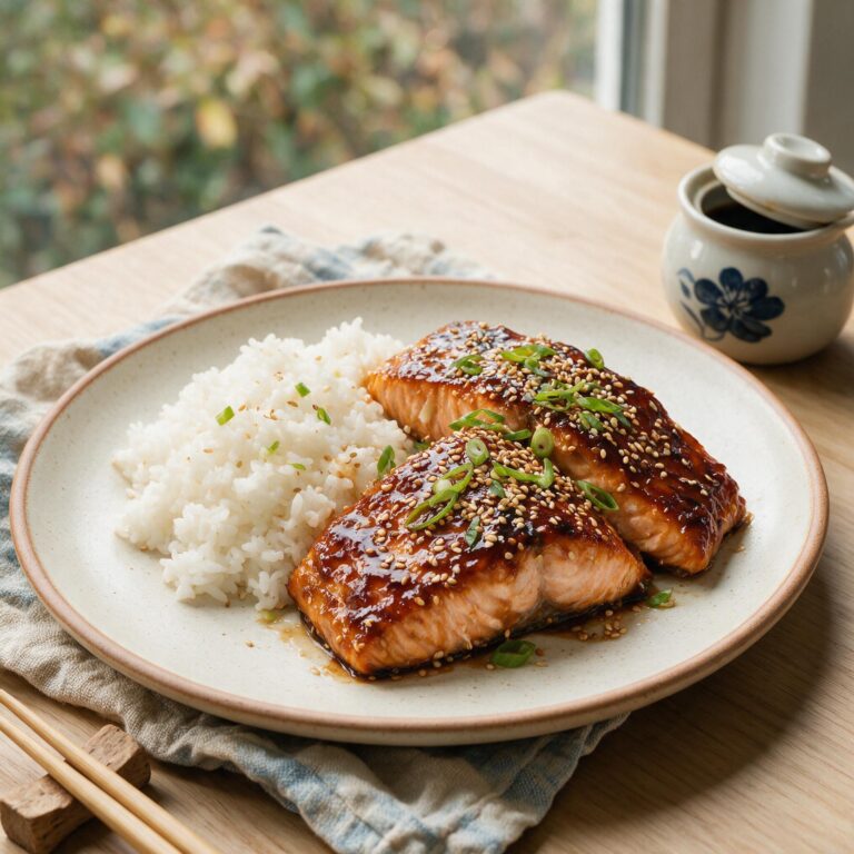 Baked Teriyaki Salmon