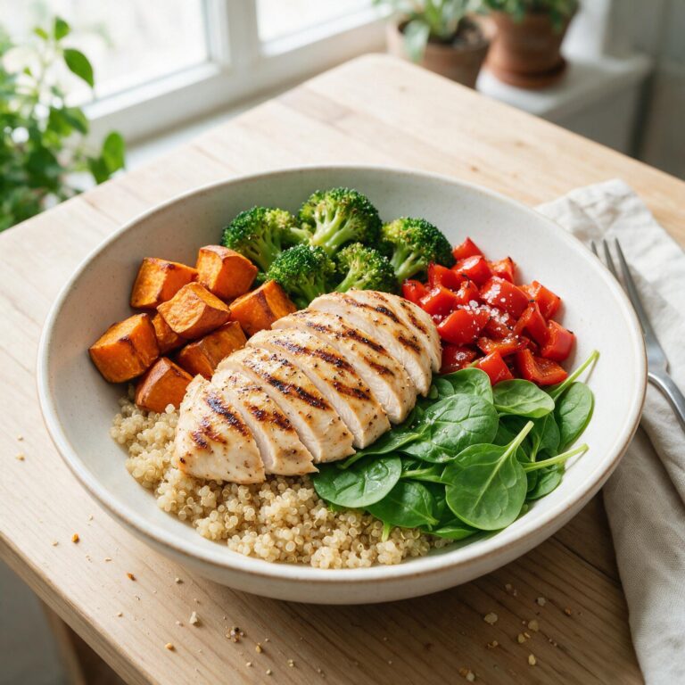 High Protein Chicken Power Bowl (Factor Style)