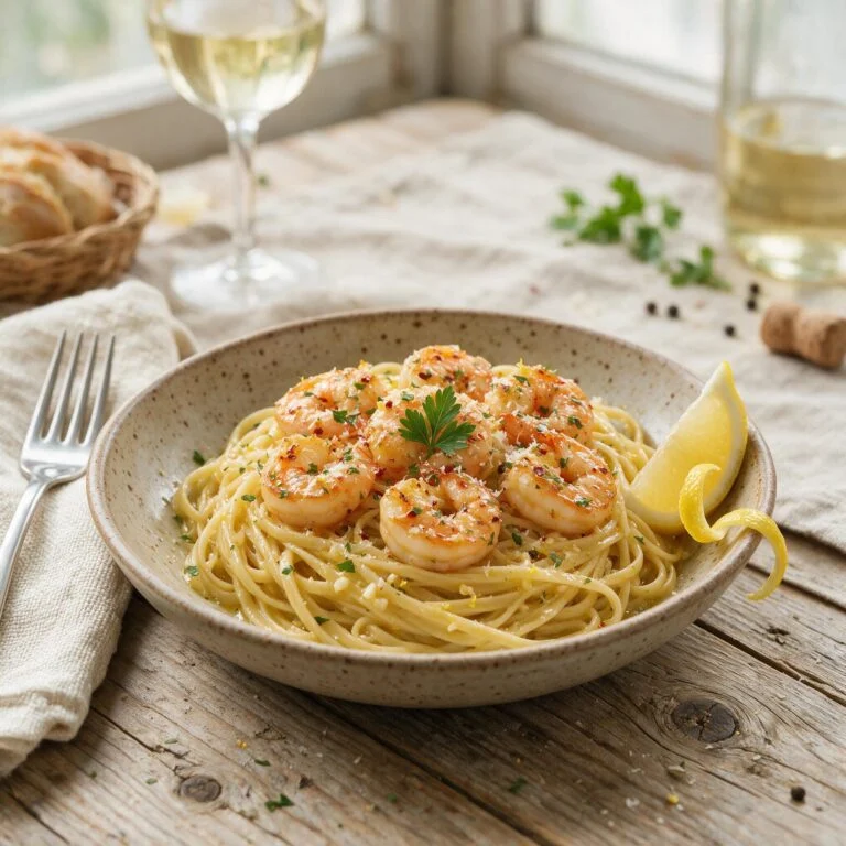 Shrimp Scampi (Blue Apron Style)