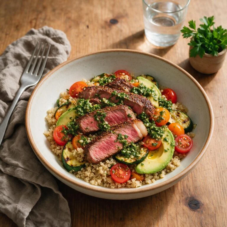 Steak with Chimichurri Bowl (CookUnity Inspired)