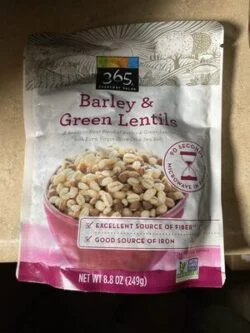 365 Everyday Value Barley & Green Lentils