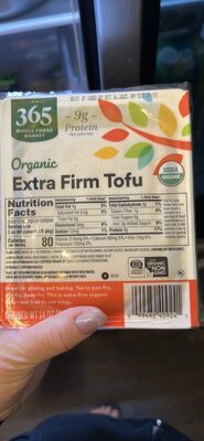 365 Whole Foods Market Extra Firm Tofu