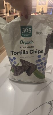 365 Whole Foods Market Organic Blue Corn Tortilla Chips