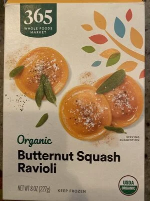 365 Whole Foods Market Organic Butternut Squash Ravioli