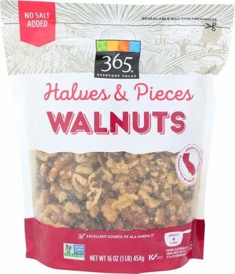 365 Whole Foods Market Walnuts Halves and Pieces