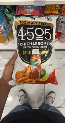 4505 Chicharrones Fried Pork Rinds Chile Limón