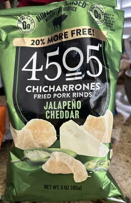 4505 Jalapeño Cheddar Chicharrones Fried Pork Rinds