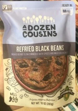 A Dozen Cousins Refried black beans