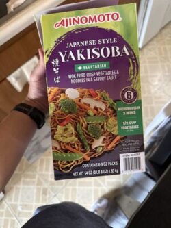 Ajinomoto Vegetable Yakisoba